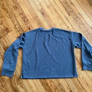 Athleta Crewneck Sweatshirt in Slate Blue